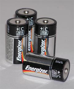 Battery,C,4 Pack