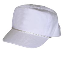 Hat,White,50 Pack