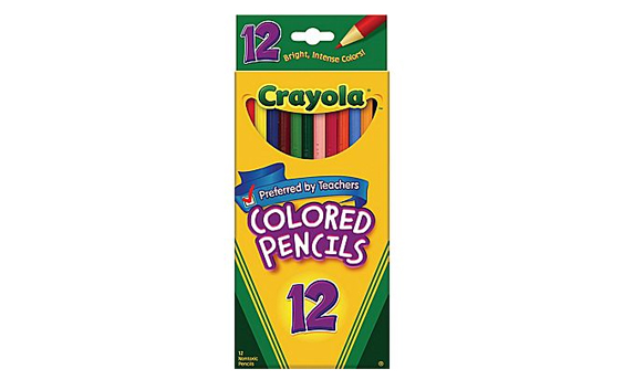 Pencil,Colored,Box of 12