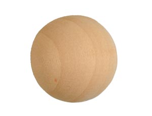 Ball,Wooden 1"