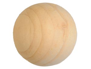 Ball,Wooden 1.5"